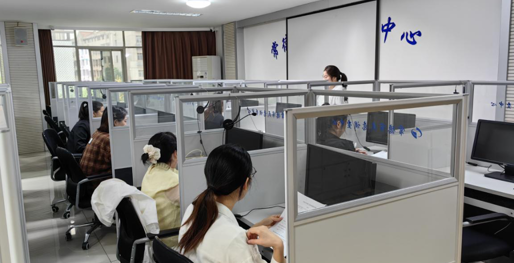 市民意调查中心组织开展电访员岗前培训